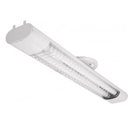 Luminária Sobrepor Tubular Top Light 2 Lâmpadas Retangular 120cm RCG Luminária Sobrepor Tubular Top Light 2 Lâmpadas Retangular 120cm RCG