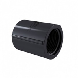 Luva 1 1/4" PVC Roscável Preto Tigre Luva 1 1/4" PVC Roscável Preto Tigre