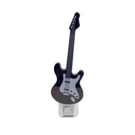 Luz Noturna Guitarra LED Luz Amarela 1W Bivolt Avant Luz Noturna Guitarra LED Luz Amarela 1W Bivolt Avant