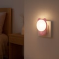 Luz Noturna Led Nikki 1,2W 3000K 24Lm Rosa Bivolt Eletrorastro