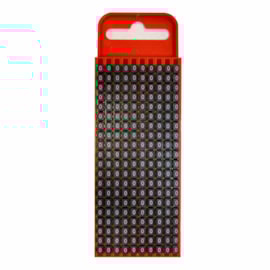 Marcador W1 N°0 0.5 - 1.5MM Cartela Vermelha Com 200 Unidades Hellermann