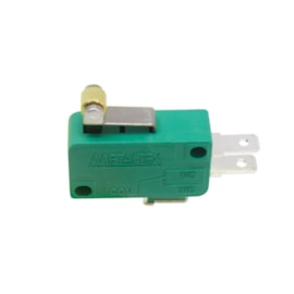 Micro Chave NS0-050D com Haste Curta e Rolete 10A Metaltex Micro Chave NS0-050D com Haste Curta e Rolete 10A Metaltex