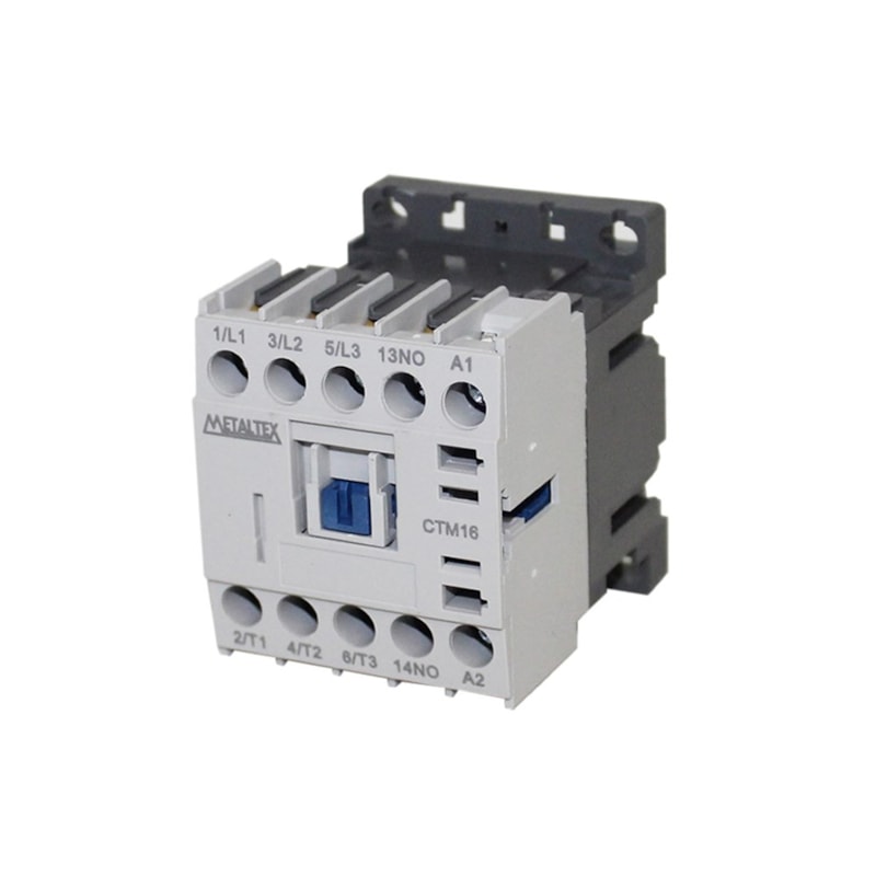 Mini Contator CTM16-H5-310 16A 220VCA 1NA Metaltex