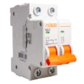 Mini Disjuntor C Bipolar  10A  3Ka Metaltex