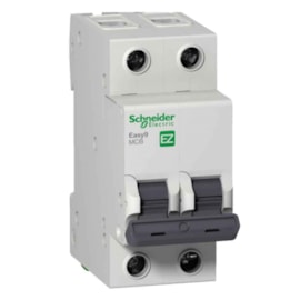 Mini Disjuntor C Bipolar 20A Schneider Mini Disjuntor C Bipolar 20A Schneider