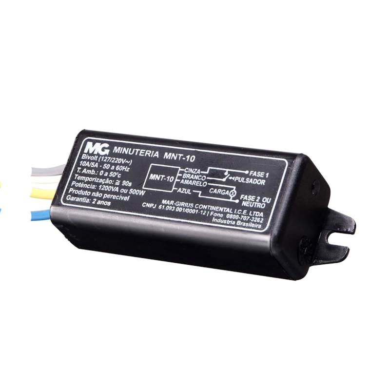 Minuteria Coletiva 500W Mnt-10 Bivolt Margirius