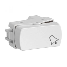 Módulo Campainha Miluz Pulsador 10A Bivolt Branco Schneider Módulo Campainha Miluz Pulsador 10A Bivolt Branco Schneider