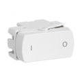 Módulo Interruptor Bipolar Simples 10A 250V Branco Miluz Scheneider