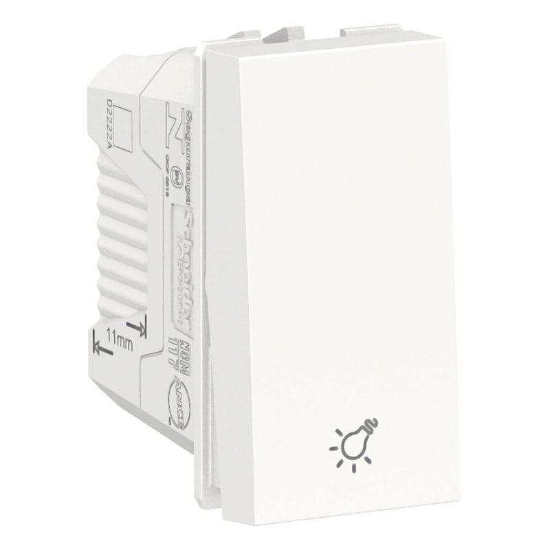 Modulo Orion Pulsador Minuteria 10A 250V Branco Schneider