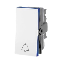 Modulo Plus+ Pulsador Campainha Branco Pial