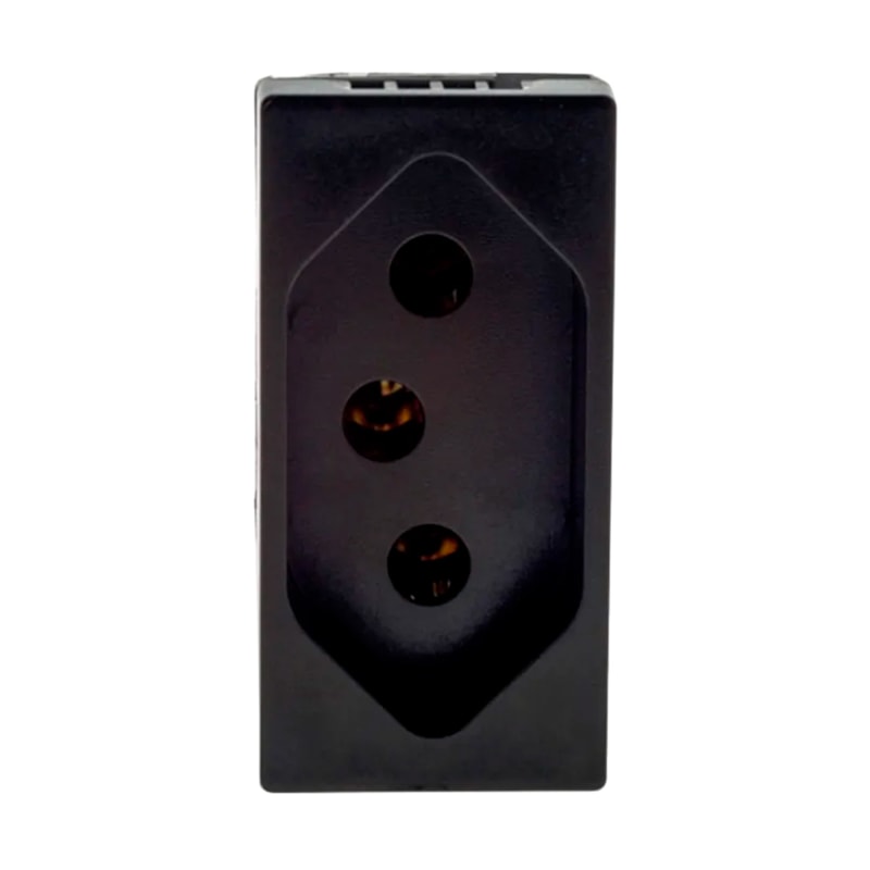 Modulo Plus+ Tomada 20A Preto Pial