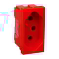 Modulo Plus+ Tomada 20A Vermelho Pial