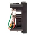 Modulo Rj11 4 Fios Preto Pial Plus+
