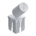 Módulo Spot Led Embutir Tap Branco 5,0W 2700K 339Lm 24° IRC90 Bivolt Nordecor