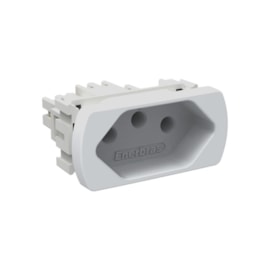 Módulo Tomada Neo Sottile 10A Bivolt Enerbras Módulo Tomada Neo Sottile 10A Bivolt Enerbras