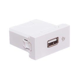 Módulo USB Carregador Branco Orion Schneider