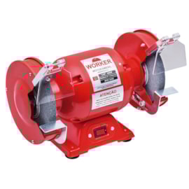 Moto Esmeril de Bancada 1/2HP 400W 6" 127V Worker Moto Esmeril de Bancada 1/2HP 400W 6" 127V Worker