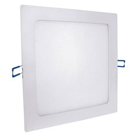 Painel LED de Embutir 12W Luz Branco Neutro Quadrado Bivolt Empalux