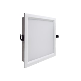 Painel LED de Embutir 15W Luz Branca Quadrado Bivolt Empalux Painel LED de Embutir 15W Luz Branca Quadrado Bivolt Empalux