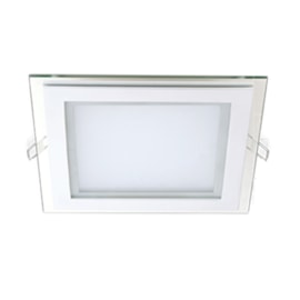 Painel LED de Embutir 6W Luz Amarela Quadrado Bivolt Avant Painel LED de Embutir 6W Luz Amarela Quadrado Bivolt Avant