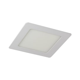 Painel LED de Embutir 6W Luz Amarela Quadrado Bivolt Bronzearte Painel LED de Embutir 6W Luz Amarela Quadrado Bivolt Bronzearte