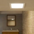 Painel Led Embutir 12w 5700k 1000lm Quadrado Branco 17cm  Bivolt