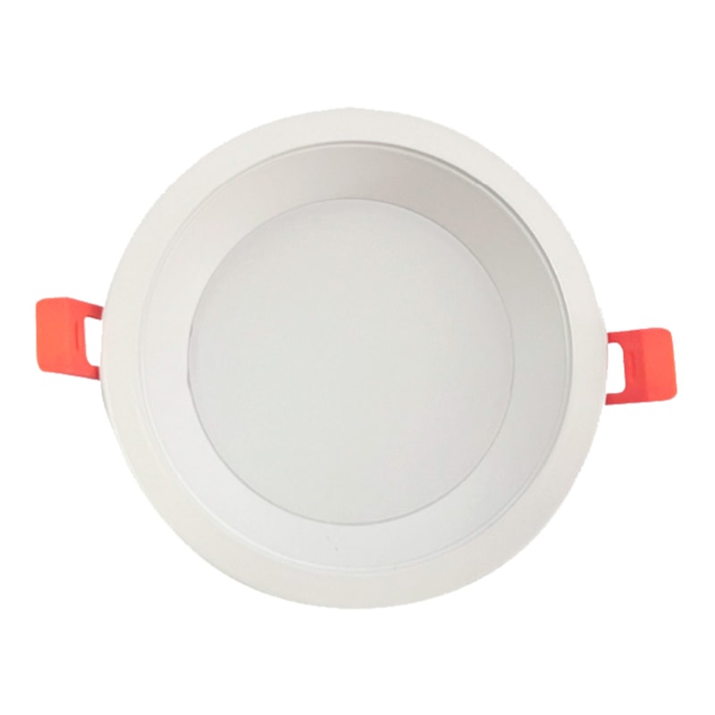 Painel Led Embutir 18W 6500K 1800Lm Recuado Redondo Branco Luminatti