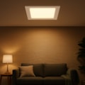Painel Led Embutir 20W 3000K 1220Lm Quadrado Branco 22Cm Save Energy