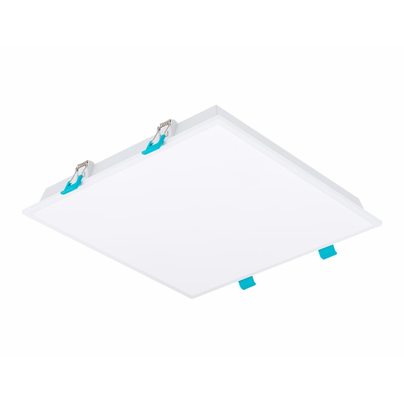 Painel Led Embutir 20w 4000k 2200lm Quadrado Branco 26cm  Edge Bivolt Stella