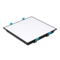 Painel Led Embutir 20w 4000k 2200lm Quadrado Preto 26cm Edge Bivolt Stella