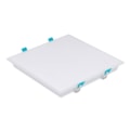 Painel Led Embutir 20w 5000k 2200lm Quadrado Branco 26cm  Edge Bivolt Stella