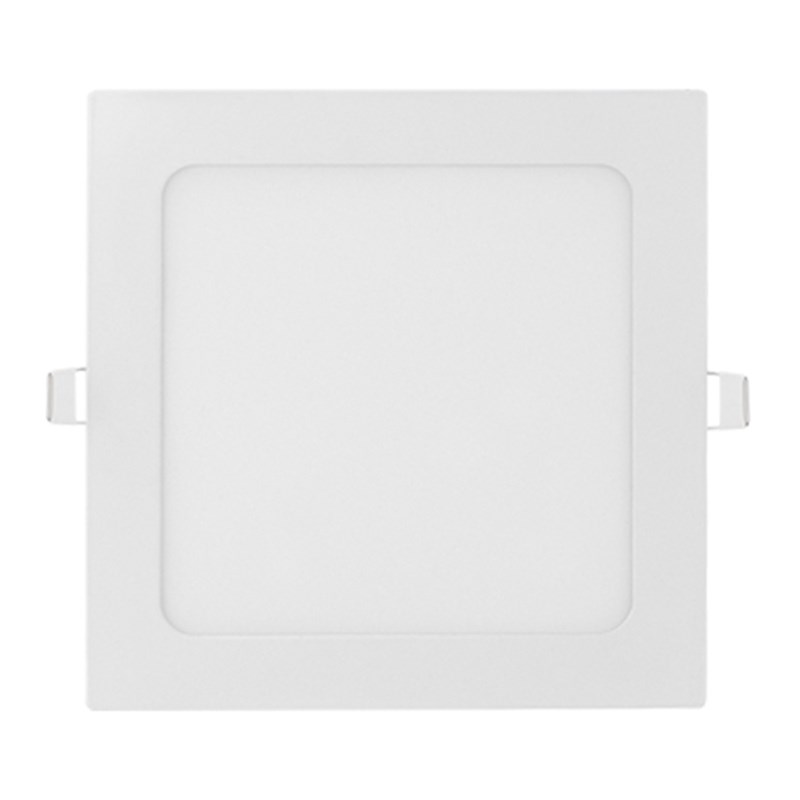 Painel LED Embutir 20W 6500K 1375LM Quadrado Branco 22CM