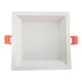 Painel Led Embutir 36W 6500K 3600Lm Recuado Quadrado Branco Luminatti