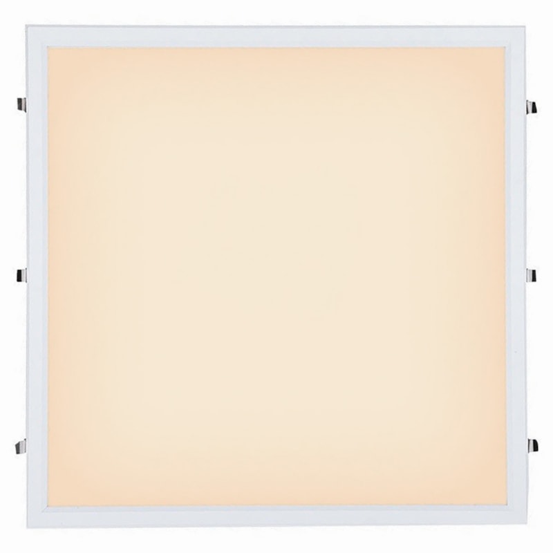 Painel LED Embutir 40W 4000K Branco Neutro 3000Lm Quadrado Branco 60Cm Bivolt 3171 Ourolux