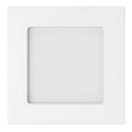 Painel Led Embutir  6w 6500k 400lm Quadrado Branco 12,8cm  Eco Bivolt Stella