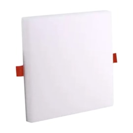 Painel Led Frameless Embutir e Sobrepor 22cm 32W 3000K 3200Lm Quadrado Bivolt Taschibra