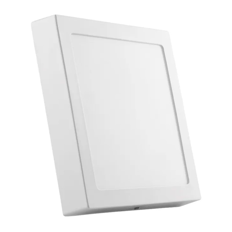 Painel Led Sobrepor 12W 4000K 900Lm Quadrado Branco 17Cm Save Energy