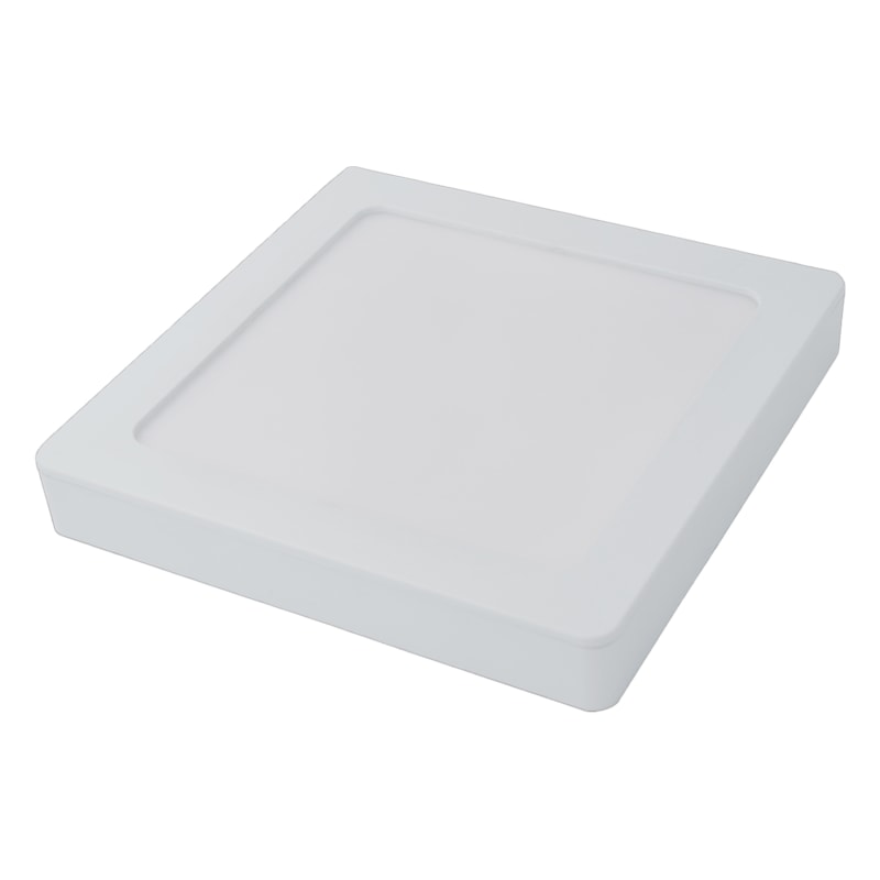 Painel LED Sobrepor 15W 3000K 1125LM Quadrado Branco 20CM Bivolt Ledvance