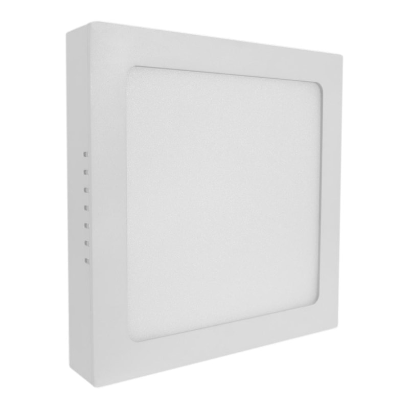 Painel Led Sobrepor 18W 6000K 1244Lm Quadrado Branco 22Cm Empalux