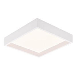Painel LED Sobrepor 24w Branco Quente Deep Quadrado Bivolt 1750lm STH20904BR/30 Stella