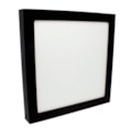 Painel Led Sobrepor 25w 3000k Branco Quente 1920 Lumens Quadrado Preto 30cm PS-253QDP Eletrorastro