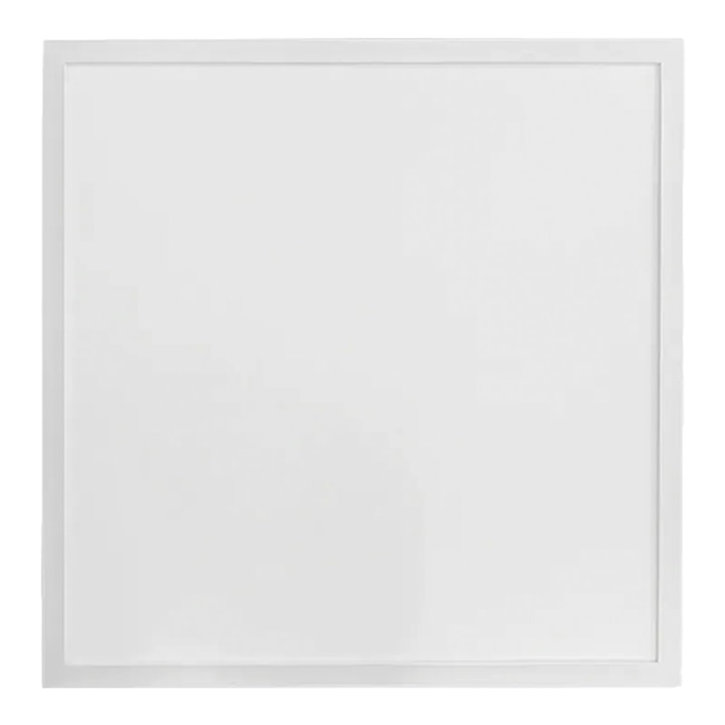 Painel LED Sobrepor 50w 3000k Branco Quente 5000lm 60cm Quadrado Branco Bivolt Eletrorastro