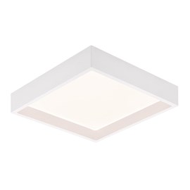 Painel LED Sobrepor Recuado 24w Branco Neutro 1800lm Bivolt Branco Quadrado STH20904BR/40 Stella