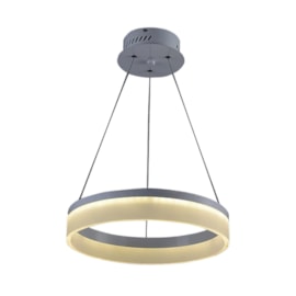 Pedente LED Entero 25W Branco Luz Amarela Bivolt Startec Pedente LED Entero 25W Branco Luz Amarela Bivolt Startec