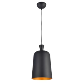 Pendente Bell Pequeno Preto Avant Pendente Bell Pequeno Preto Avant