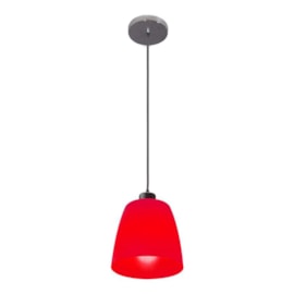 Pendente Bettha Vermelho Startec Pendente Bettha Vermelho Startec