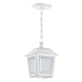 Pendente Classic Branco 1 Lâmpada E27 Dital