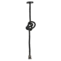 Pendente Corda Chumbo Com 1.80M 1 Lâmpada E27 Mb Iluminação