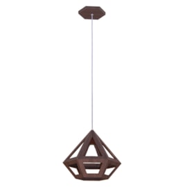 Pendente Diamond Imbuia Muller Pendente Diamond Imbuia Muller