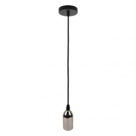 Pendente Dot Metal Vintage Longo Cromado Taschibra Pendente Dot Metal Vintage Longo Cromado Taschibra